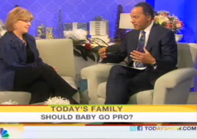 Brooke de Lench and Lester Holt on The Today Show