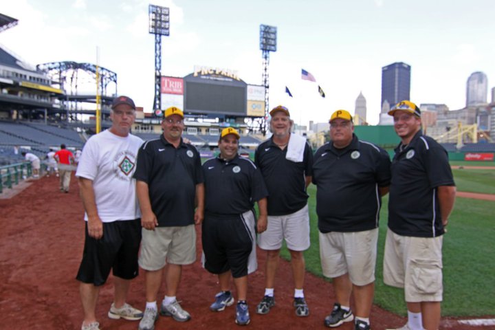 Potter Baseball Tour coaches at PNC Park