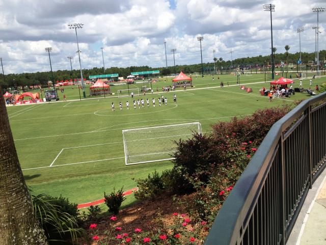 Soccer complex at ESPN Wide World of Sports complex at Disney World